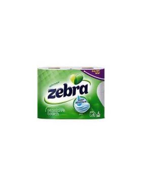 Hartie igienica ZEBRA eco GREEN 4 straturi ,4role/bax 16m Engros