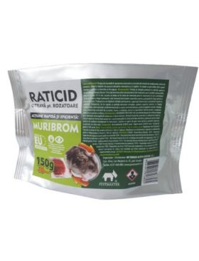 Pasta raticida impotriva rozatoarelor, Muribrom 150 gr. Engros