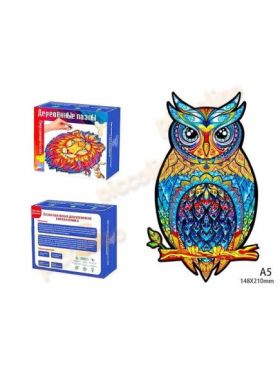 Puzzle de lemn Bufnita Engros