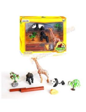 Set 3 animale plastic 448 Engros