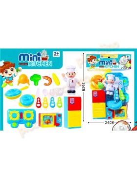 Set Chef cu frigider alimente si tigai 830 Engros