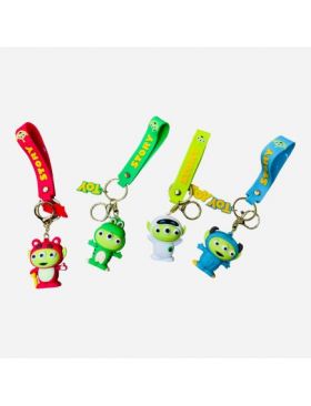 Accesoriu pentru geanta/chei cu figurina din silicon, multicolor, +3ani, en-gros