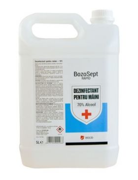 Bozosept Igienizant maini 70% alcool Engros, 5L