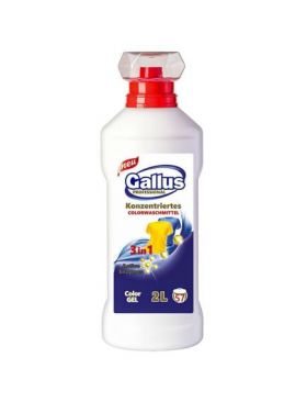 Detergent de rufe lichid Engros, Gallus 3in1, 2L, Color