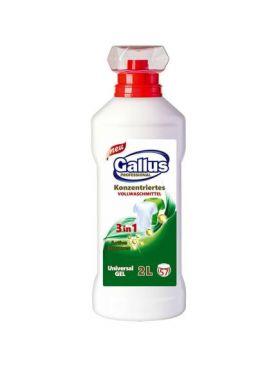 Detergent de rufe lichid Engros, Gallus 3in1, 2L, Universal