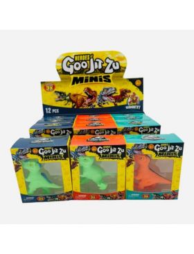 Figurina din silicon tip Goo Jit Zu Dino, 10.5×9×4.5cm, +3ani, en-gros