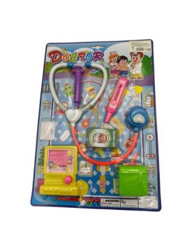Set de doctor de jucarie, multicolor, 37×25.5cm, +3ani, en-gros