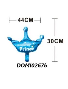 Balon folie coroana PRINCE / PRINCES 44*30 Engros