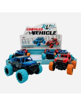Masina roti uriase, Crawled Vehicle, multicolor, 13×9.5cm, +3ani, en-gros