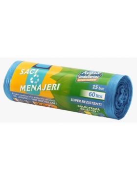 Saci menajeri Engros 60 l – 15 buc/rola