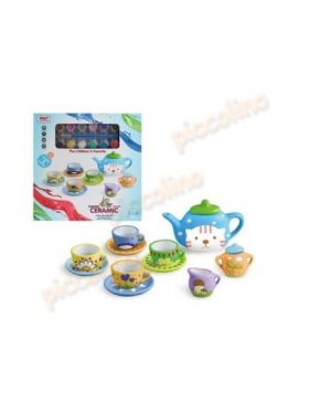 Set ceai de pictat ceramic 007 Engros