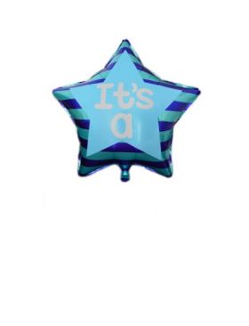 Balon folie It's A Boy 60 cm Engros Engros