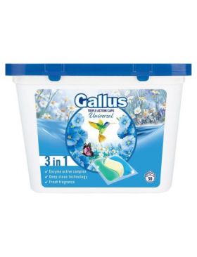 GALLUS DETERGENT CAPSULE UNIVERSAL 30BUC