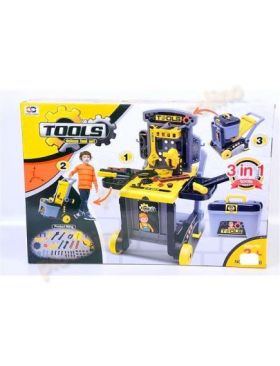 Masa de lucru cu set de unelte carucior 260 Engros