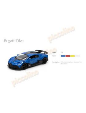 Minimodel Bugatti Divo Engros
