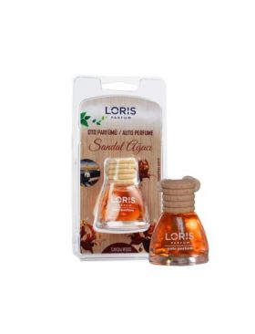 Odorizant auto cu snur Engros Loris Lemn de santal 10 ml