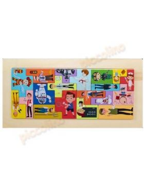Puzzle lemn potrivire 563 Engros