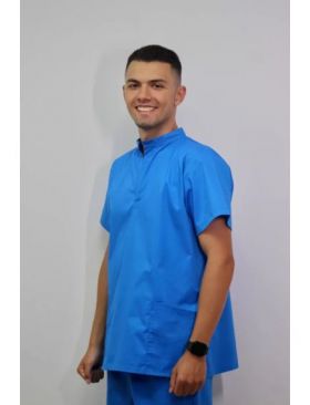 Scrub medical albastru băieți engros