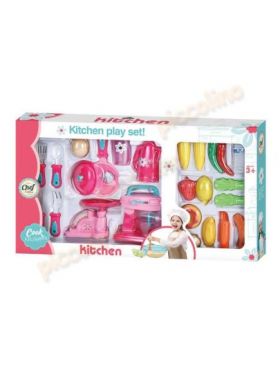 Set bucatarie cu alimente plastic Engros