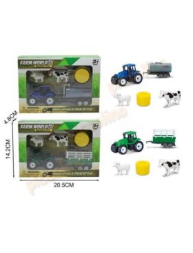 Set ferma cu tractor cu remorca 183 Engros