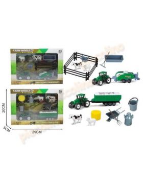 Set ferma cu tractor si animale 185 Engros