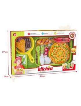 Set plastic Pizza Engros