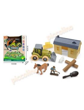 Tractor asamblare cu figurine Engros