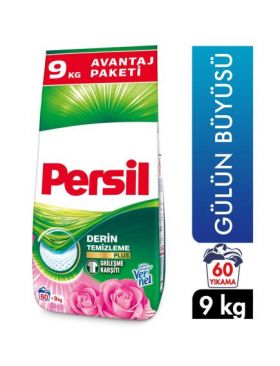 Detergent automat Engros, Persil Professional Powder Rose 10 kg, rufe albe si colorate, 60 spalari