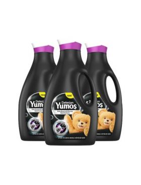 Detergent lichid Engros, Yumos, 2.52 litri, 42 spalari, pentru rufe negre si inchise