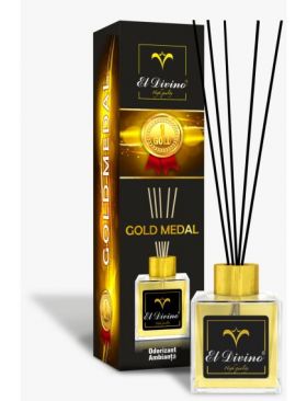 EL DIVINO ODORIZANT AMBIANTA BETISOARE GOLD MEDAL 100ML