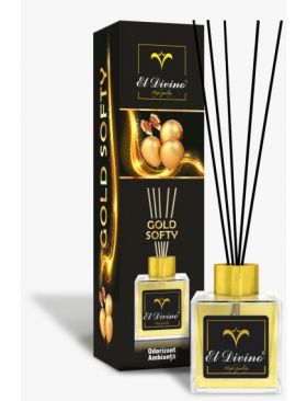 EL DIVINO ODORIZANT AMBIANTA BETISOARE GOLD SOFTY 100ML