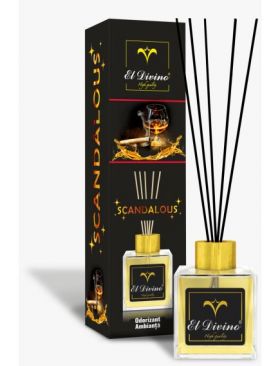 EL DIVINO ODORIZANT AMBIANTA BETISOARE SCANDALOUS 100ML