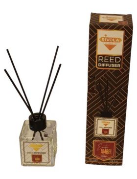 Odorizante de cameră Engros, RIVOLA, Reed Diffuser 100 ml, Amber