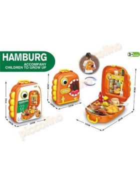 Set joaca hamburger cu gentuta Engros