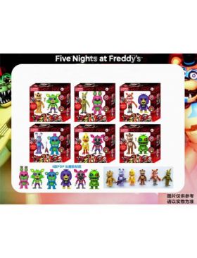 SET 2 FIGURINE FIVE NIGHT'S AT FREDDY'S 6 VARIANTE Engros