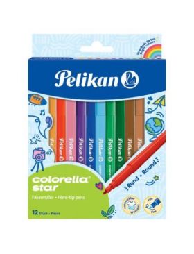 Carioca Pelikan 12 culori, Colorella Star, En-gross