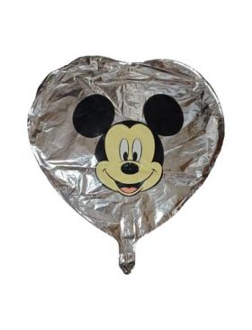 Baloane Engros, din folie, 45cm, in forma de inima, cu model