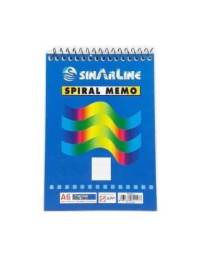 Carnetel cu spirala, NoteBook, A6, 50 file, Dictando, Engross