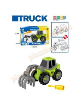 Jucarie asamblare - Tractor brat gheara Engros