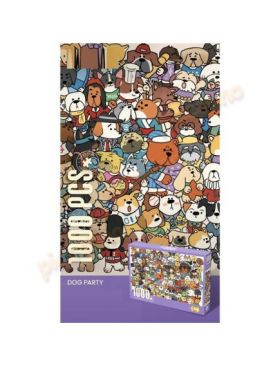 Puzzle 1000 piese - Catelusii in congres Engros