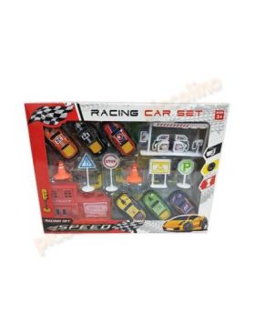 Set curse cu 6 masini metalice pullback Engros
