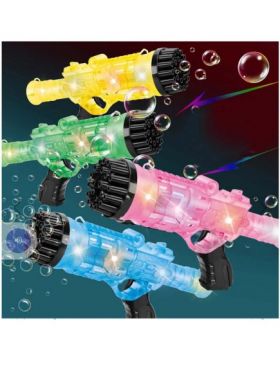 Jucărie pistol iribal engros cu led 28 cm