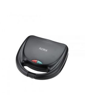 Sandwich maker Floria, putere 750w, indicator luminos, negru / ZLN 8505 Engros