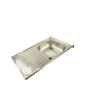 Chiuveta inox anticalcar 0,6mm, 50x80cm / ZLN 0193 Engros