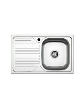 Chiuveta pentru blat, din inox anticalcar, cuva dreapta 43.5x76 cm / ZLN 0179-D Engros