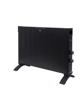 Convector electric, negru, putere 2500W, termostat reglabil, protectie la supra incalzire / ZLN 6241 Engros