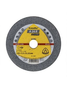 Disc debitare Klingspor A24R Supra, 150x2.5x22.23mm / EXT 6667 Engros