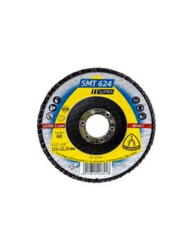 Disc lamelar frontal Klingspor SMT 624 Supra, P60 115X22.23 mm / EXT 322767 Engros