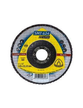 Disc lamelar frontal Klingspor SMT 624 Supra, P60 125X22.23 mm / EXT 322774 Engros