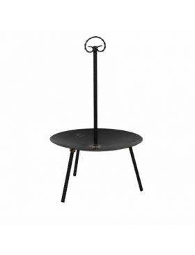 Gratar disc din otel, picioare detasabile, maner detasabil diametru 51cm / 5232 Engros